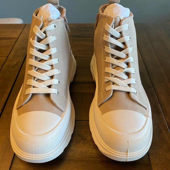 MIA Andi, Sand, canvas high top sneaker - Picture 3 of 8